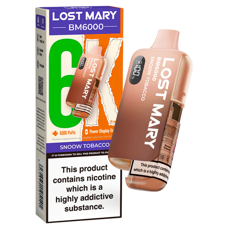 lost marry 6000 snoow tobacco