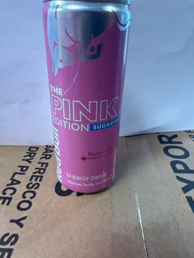 Redbull pink edition